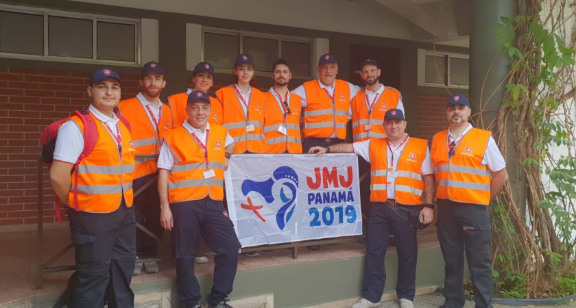 Jornada Mundial de la Juventud: 130 voluntarios de la Orden de Malta están ya en Panamá, donde participarán en labores de asistencia sanitaria junto a las autoridades locales y del Vaticano