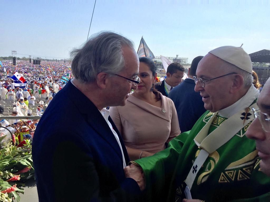 Giornata Mondiale della Gioventù: il Grande Ospedaliere a Panama saluta Papa Francesco