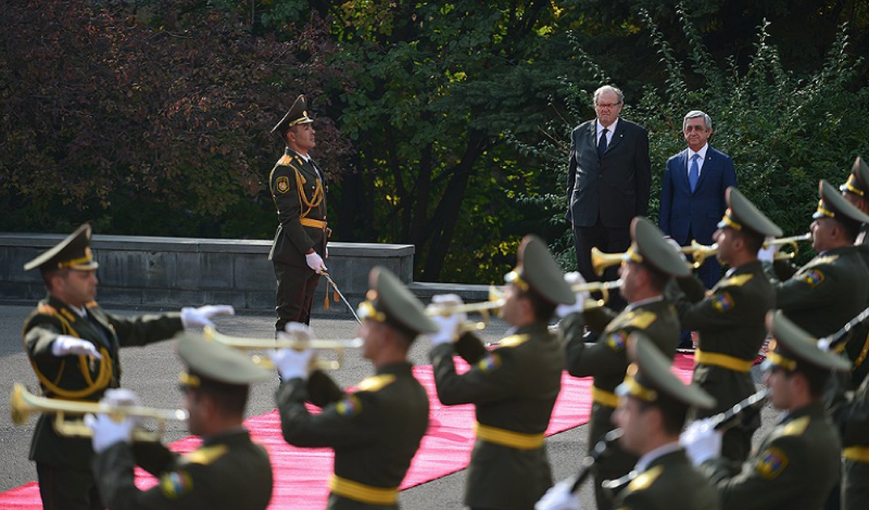 Staatsbesuch des Großmeisters in Armenien