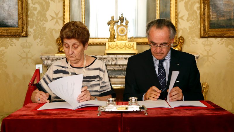 Accord de coopération entre l’Hôpital de l’Enfant Jésus et l’Hôpital de la Sainte Famille de Bethléem de l’Ordre de Malte