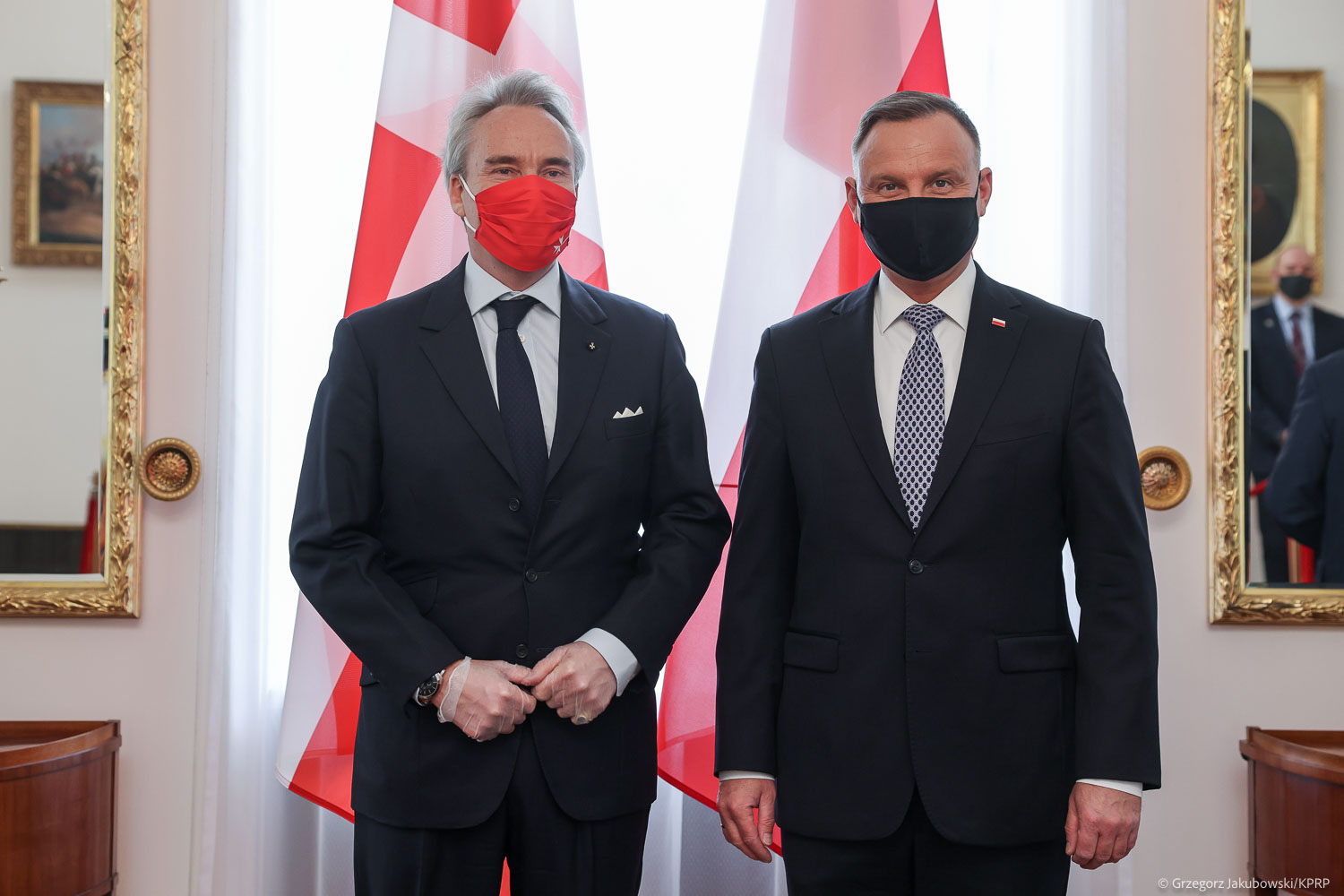 Der Präsident der Republik Polen nahm das Beglaubigungsschreiben von neuem Botschafter des Souveränen Malteserordens