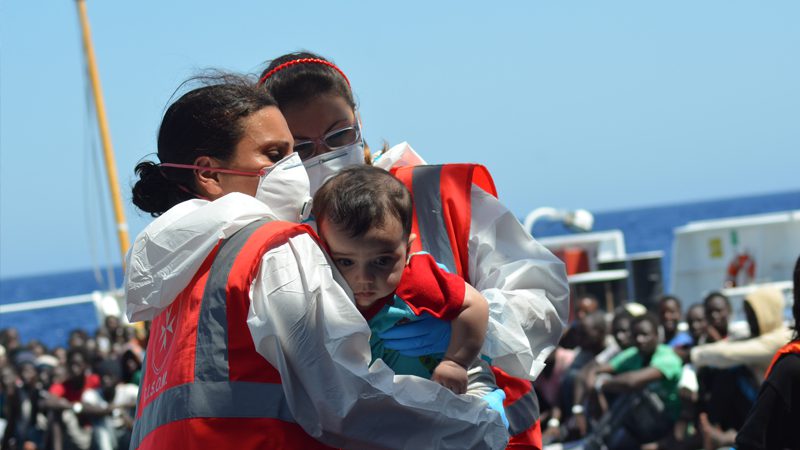 Emergency doctors rescue refugees and migrants arriving every day by sea across the Mediterranean