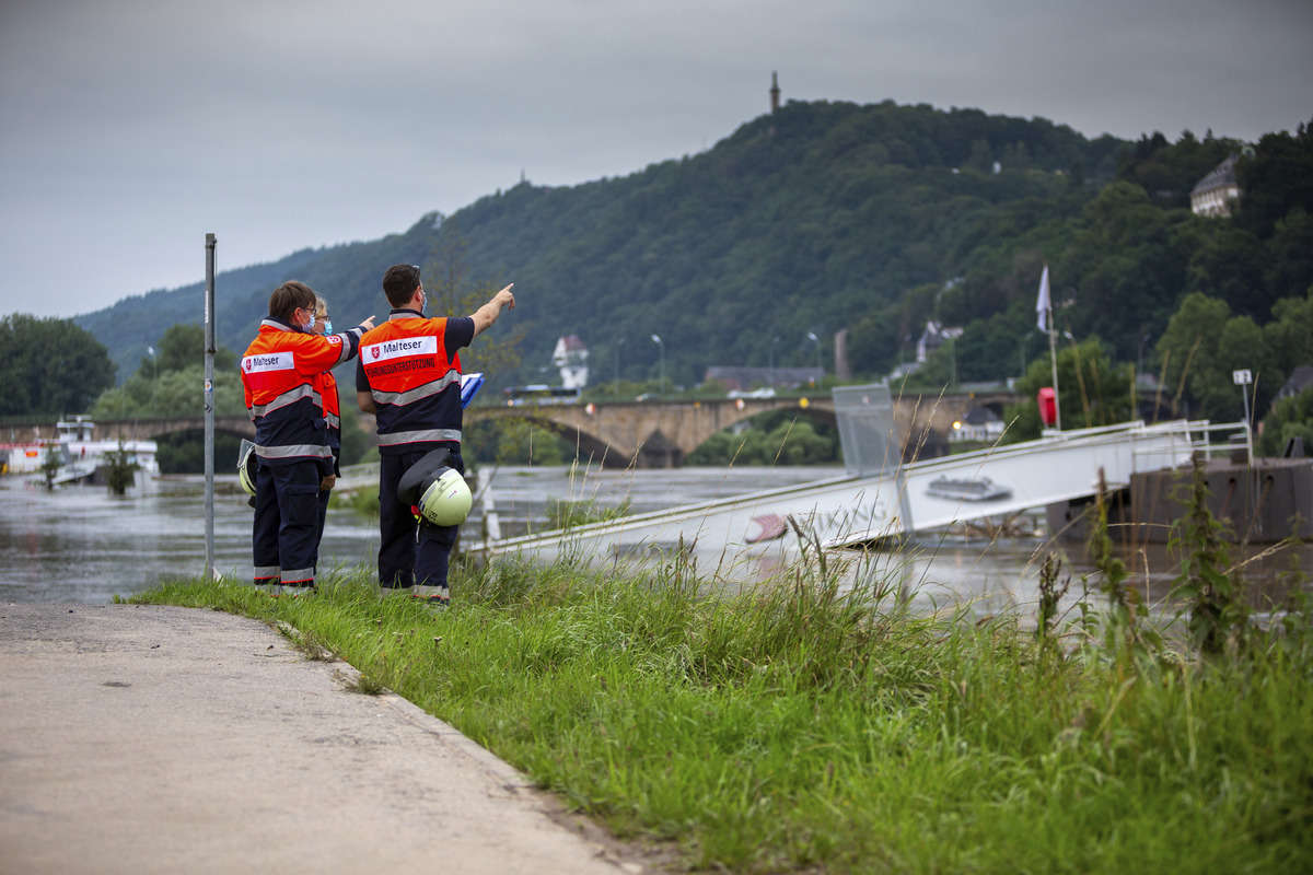 Flooding in Germany: Order of Malta working around the clock