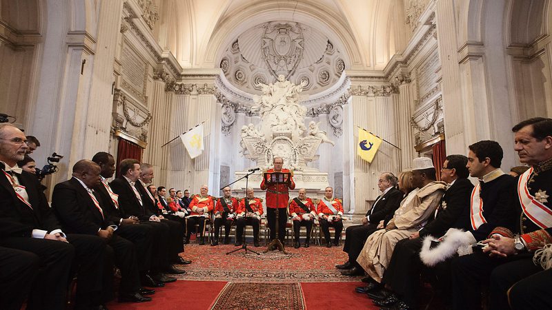 Seine Hoheit und Eminenz, der Fürst und Großmeister  Fra’ Matthew Festing Ansprache an das beim Souveränen Malteserordens akkreditierte Diplomatische Korps  Magistralvilla, den 10.Januar 2017