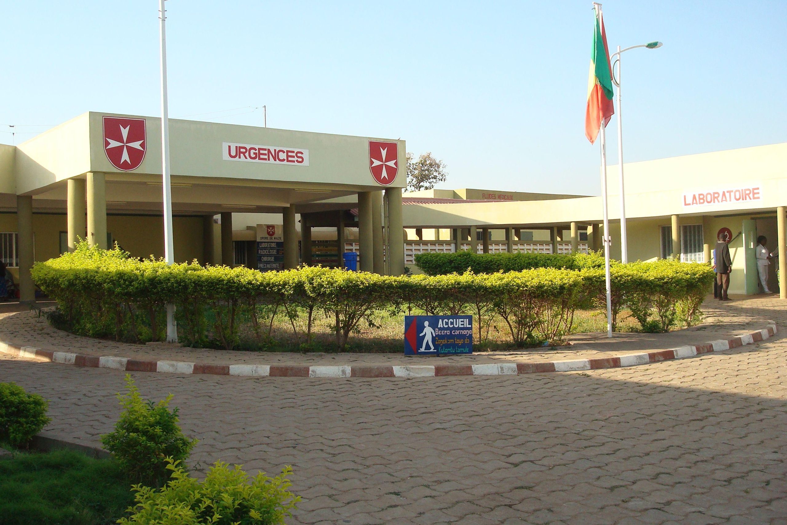 A tomograph for the hospital in Djougou