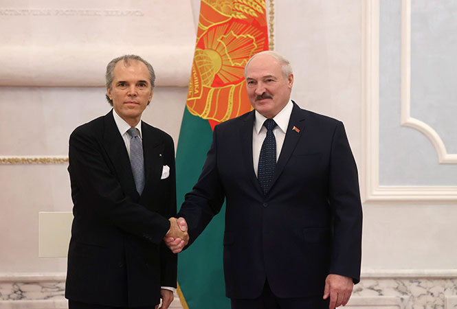 Il nuovo Ambasciatore del Sovrano Ordine di Malta presso la Bielorussia presenta le sue lettere credenziali