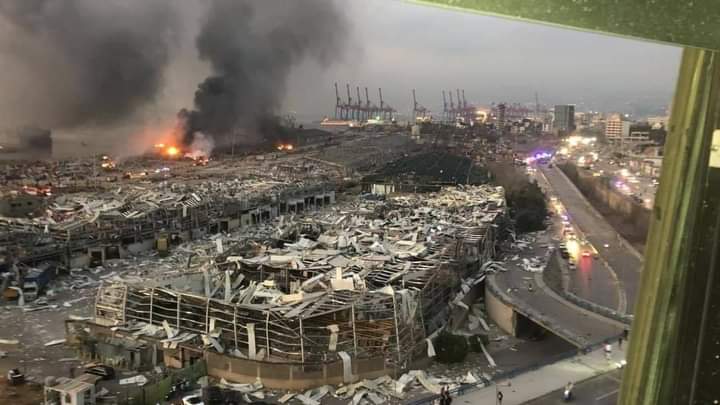 Explosion à Beyrouth, les condoléances et la solidarité de l’Ordre de Malte