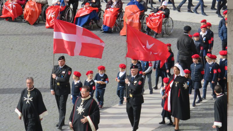 Tradicional peregrinación de la Orden de Malta a Loreto, guiada por Frey Giacomo Dalla Torre