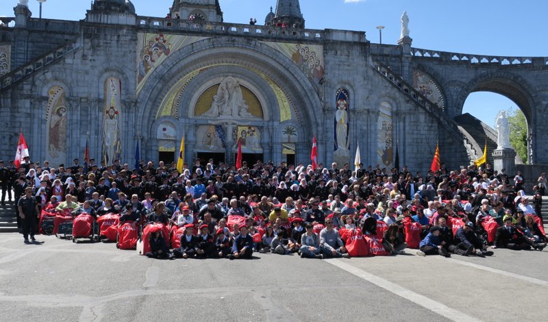 59. internationale Wallfahrt des Malteserordens nach Lourdes
