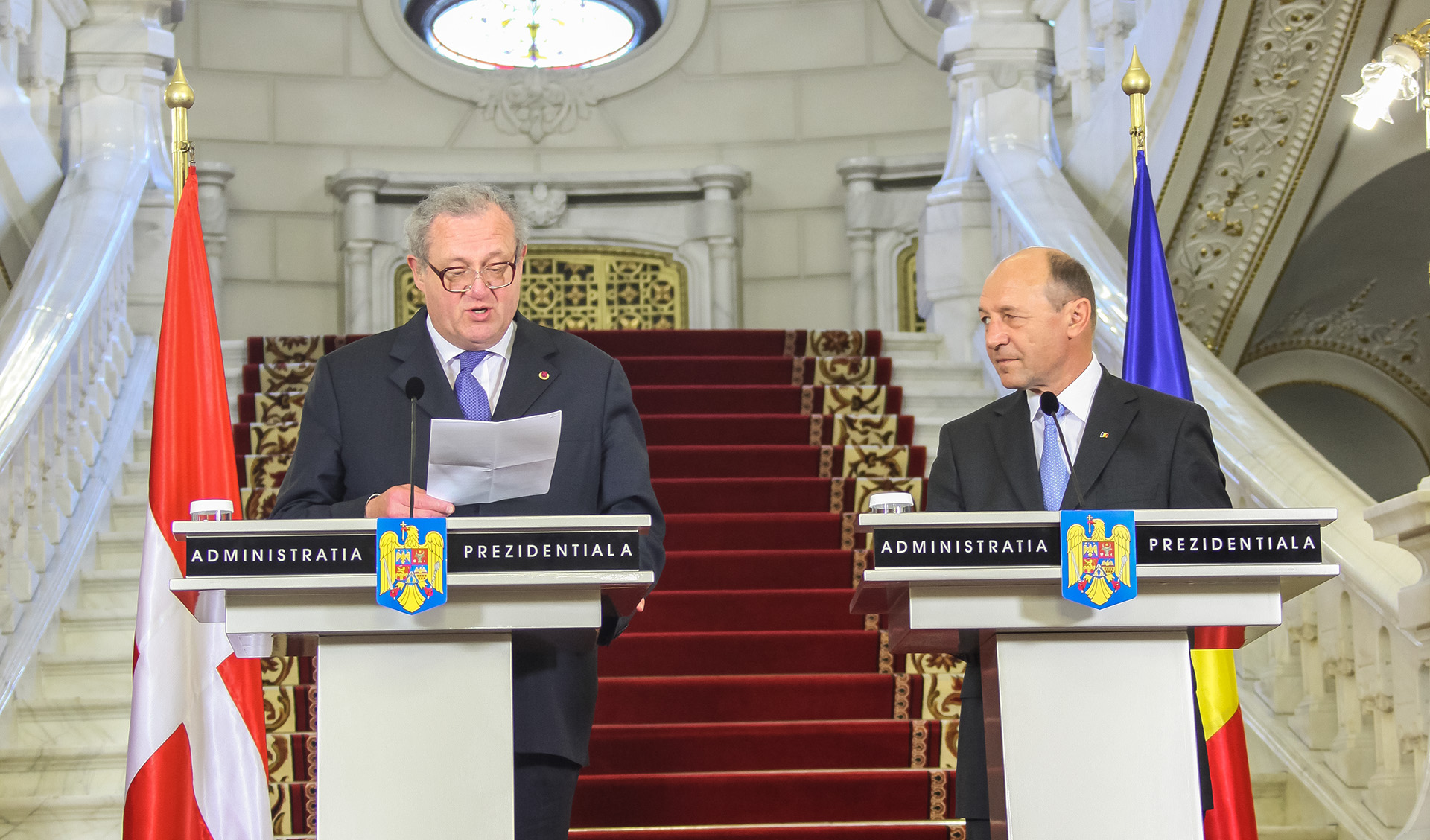 Il Gran Maestro in Visita di Stato in Romania