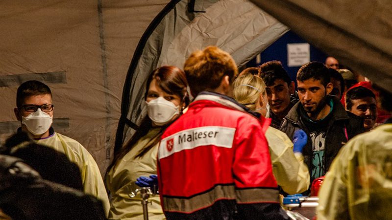 Every fourth refugee in Germany has been assisted by an Order of Malta volunteer on at least one occasion