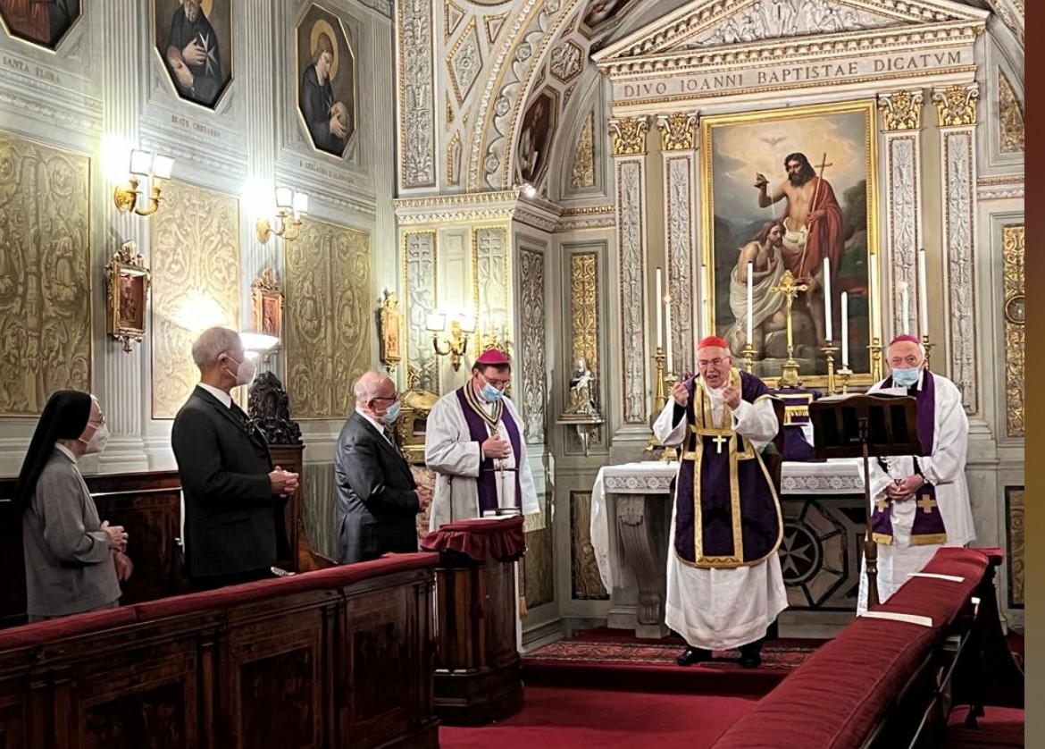 Messe zum Gedenken an Fra‘ Giacomo Dalla Torre, 80. Großmeister