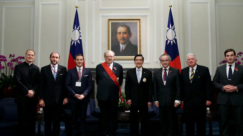 First visit of a Grand Master to the Republic of China (Taiwan)
