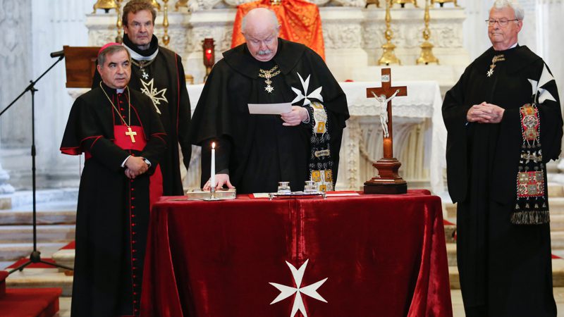 Fra’ Giacomo Dalla Torre prête serment