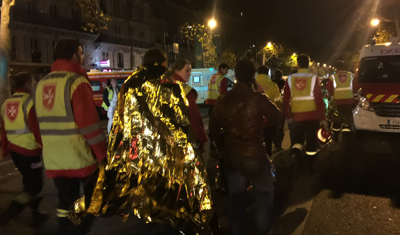 Ordre de Malte France medical teams on the ground after the Paris attacks
