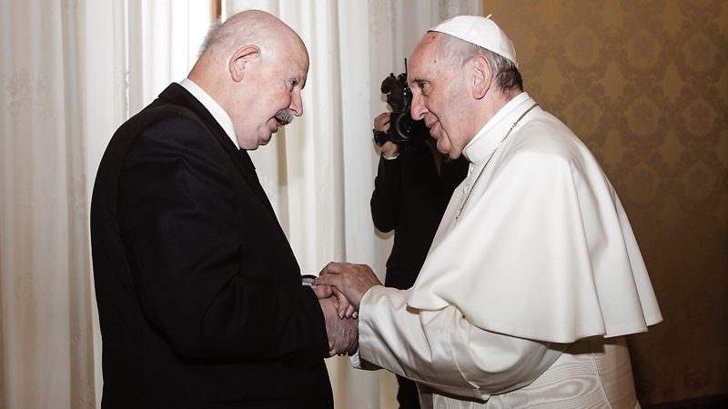 Pope Francis receives Fra’ Giacomo Dalla Torre del Tempio di Sanguinetto and the Sovereign Council