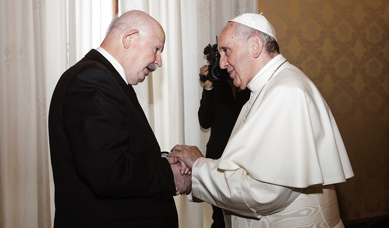 Fra’ Giacomo Dalla Torre schreibt dem Papst zum Weltfriedenstag