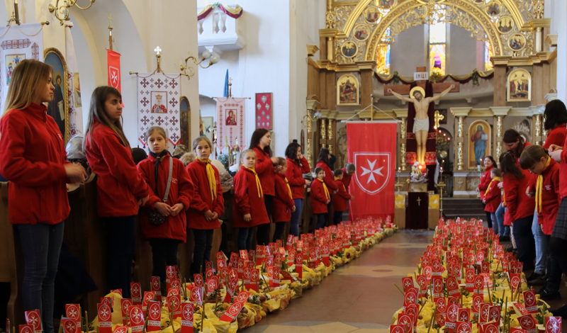 The Malteser Relief Service in Ukraine holds annual Easter event