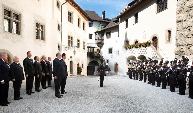 El Gran Maestre, en visita oficial a Liechtenstein
