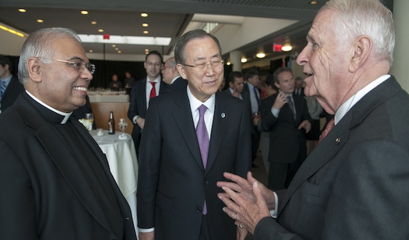 Ban Ki-moon thanks the Order of Malta for its indefatigable commitment to serving the poor