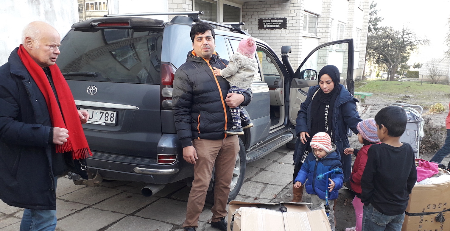 L’Organisation de secours de l’Ordre de Malte en Lituanie vient en aide aux familles afghanes