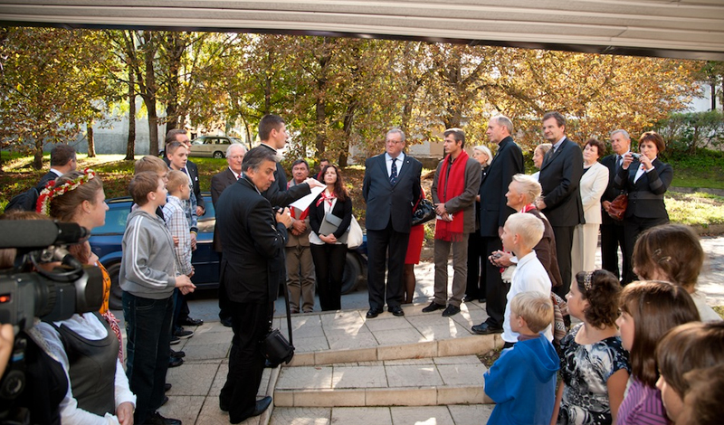 Il Gran Maestro in Lituania per celebrare I venti anni del Corpo dei Volontari dell’Ordine di Malta