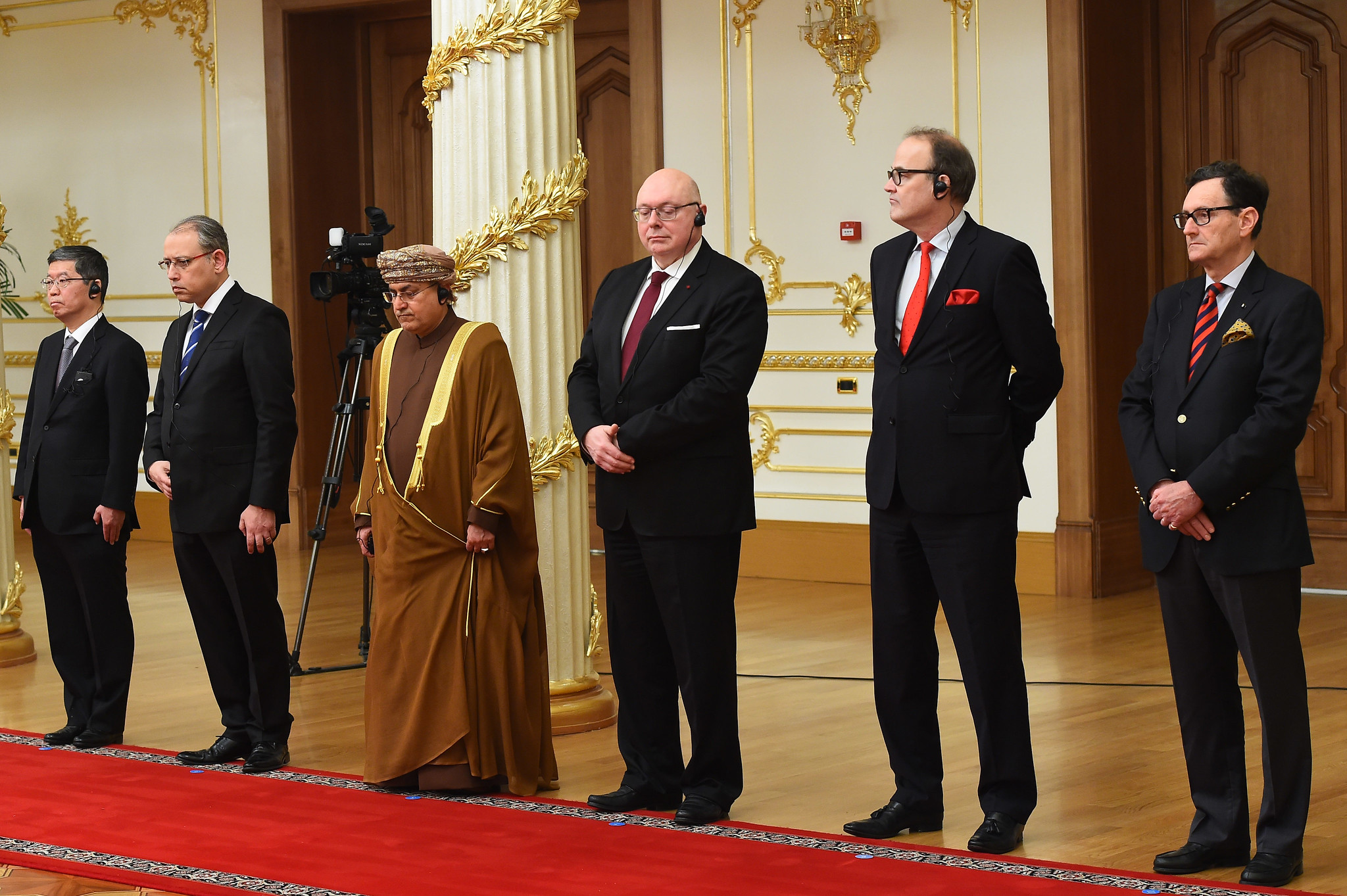 The Ambassador of the Sovereign Order of Malta to the Tajikistan presents his letters of credence