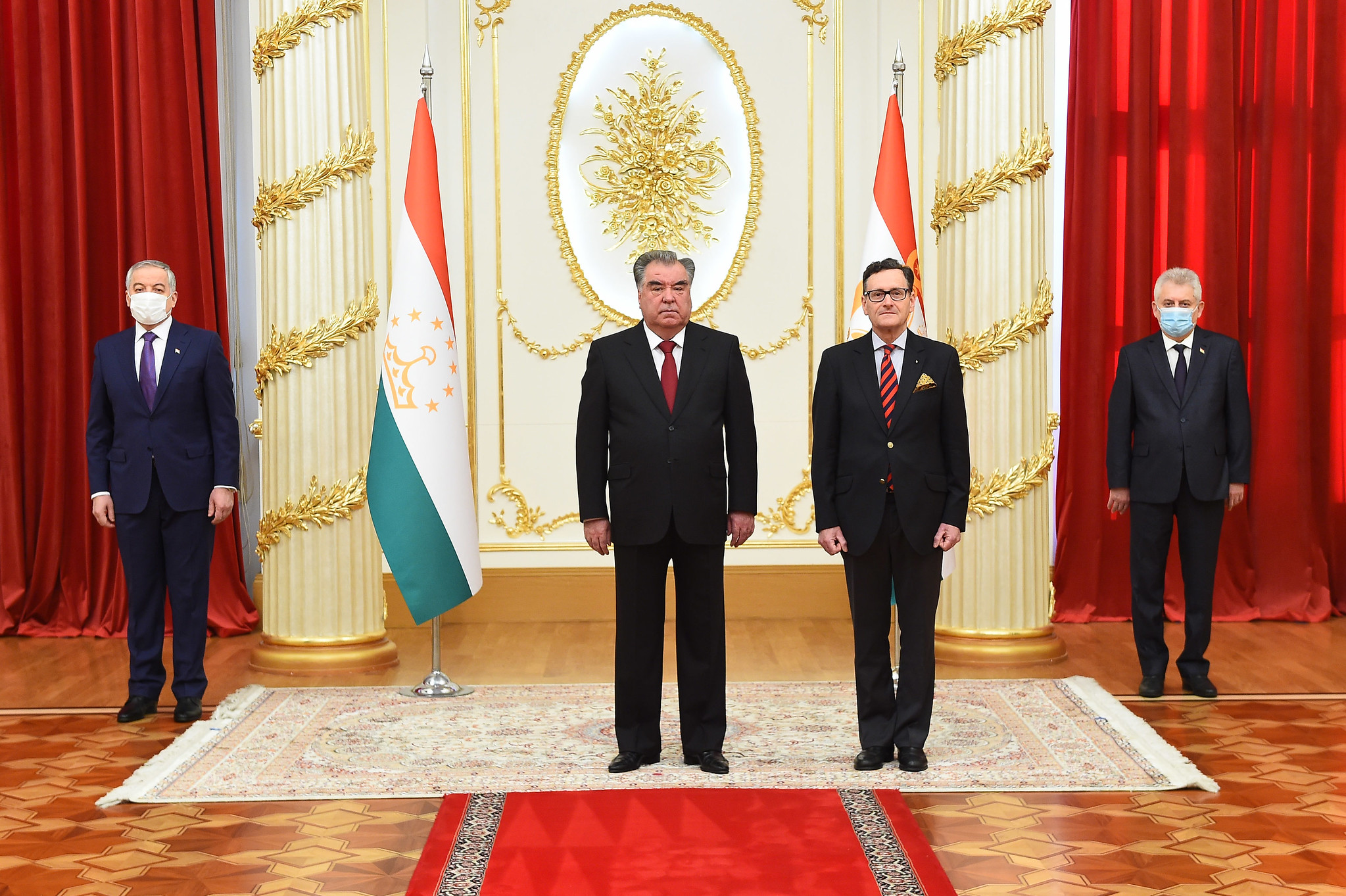 The Ambassador of the Sovereign Order of Malta to the Tajikistan presents his letters of credence