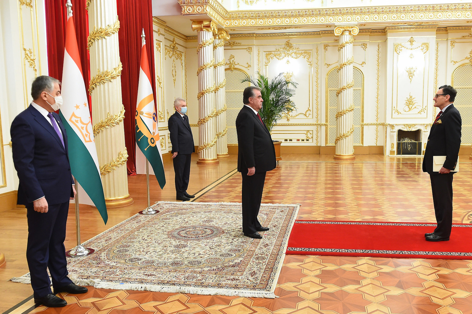 L’Ambasciatore del Sovrano Ordine di Malta presso il Tajikistan presenta le sue lettere credenziali