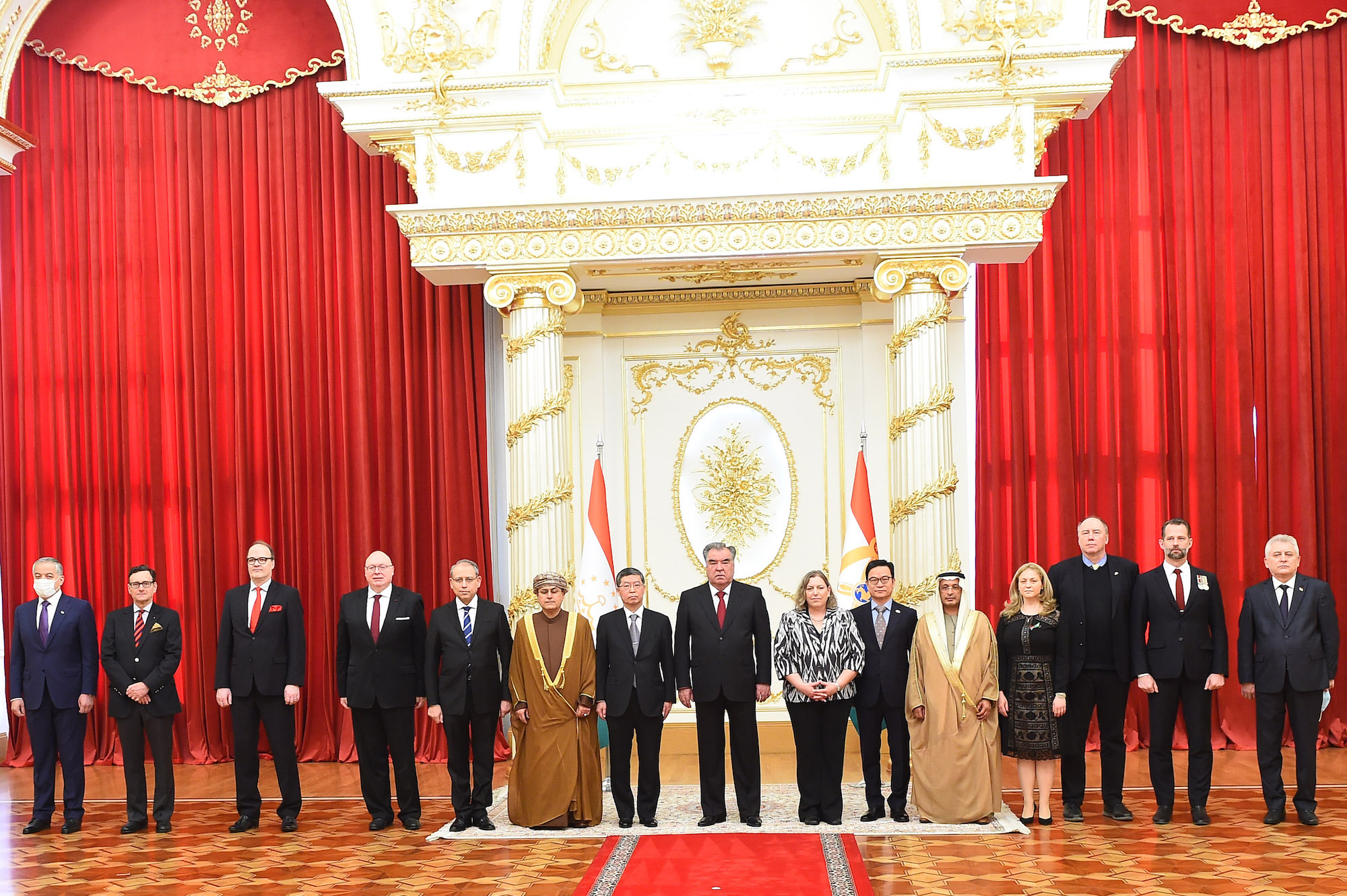 The Ambassador of the Sovereign Order of Malta to the Tajikistan presents his letters of credence