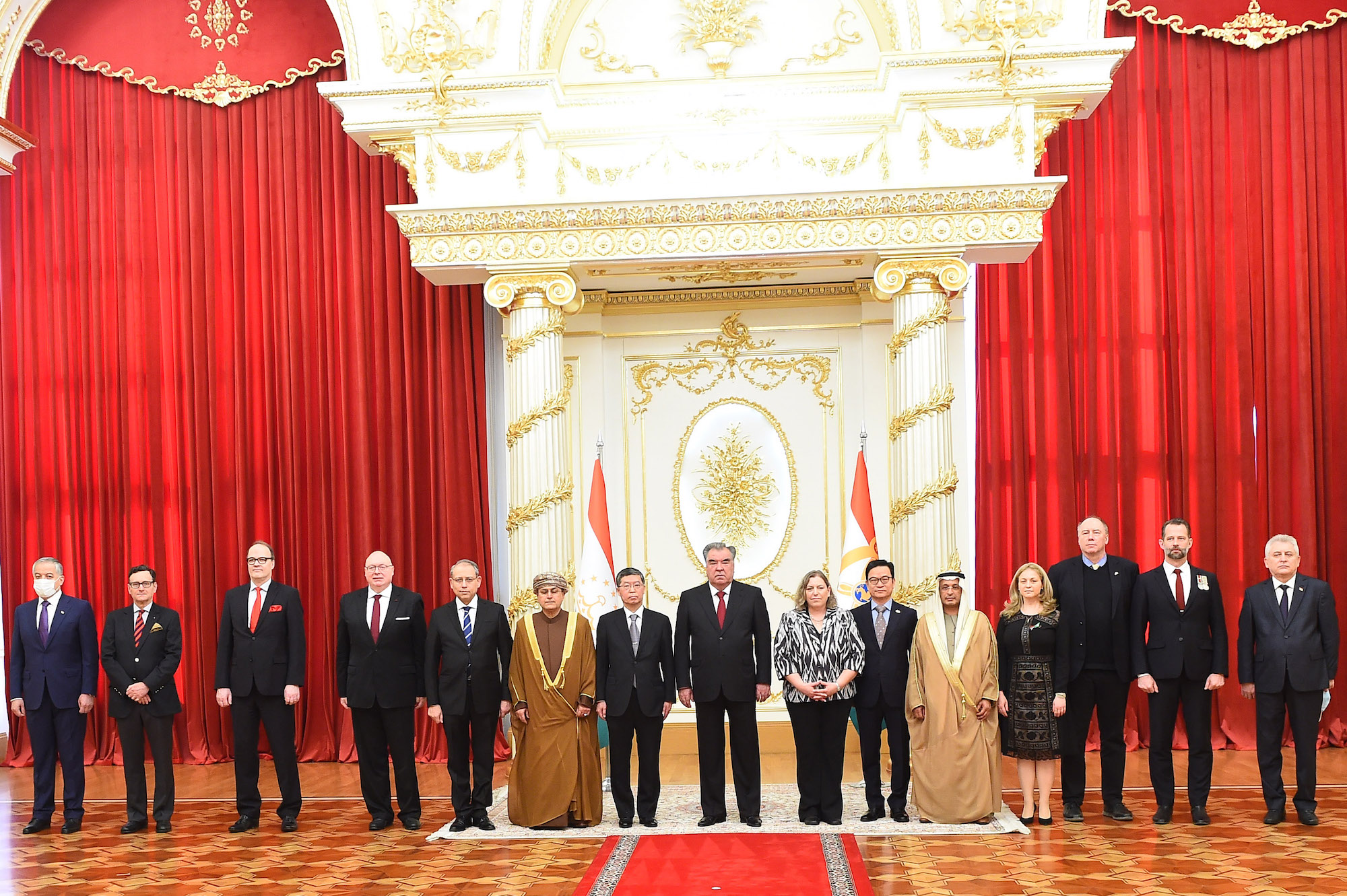 L’Ambasciatore del Sovrano Ordine di Malta presso il Tajikistan presenta le sue lettere credenziali