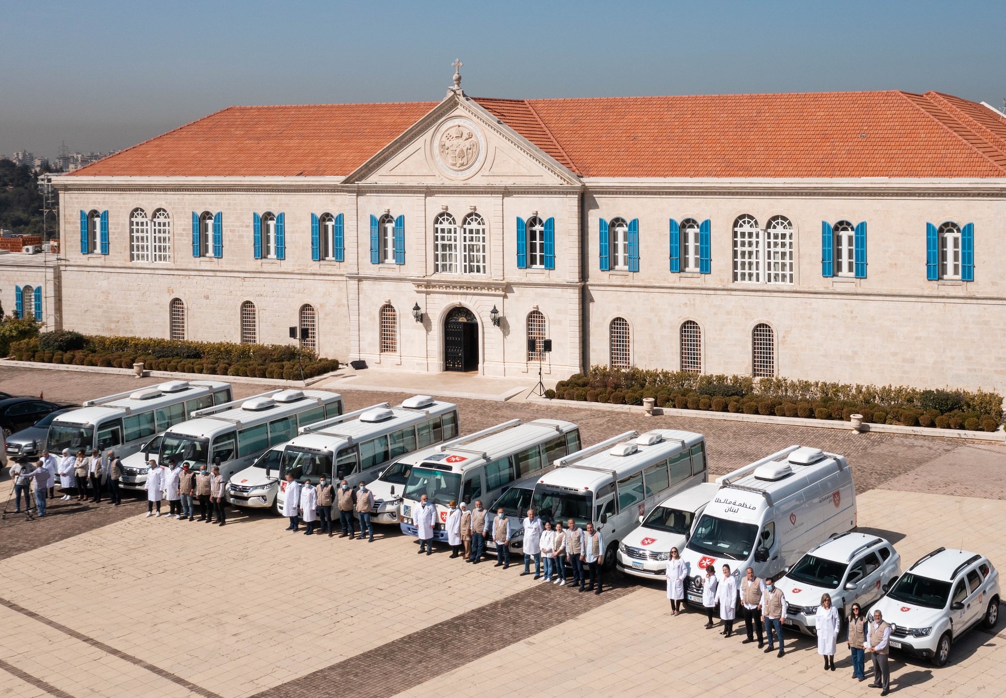 Der Malteserorden Libanon eröffnet sein neues Gesundheitszentrum in der Nähe von Beirut im Zeichen der nationalen Einheit