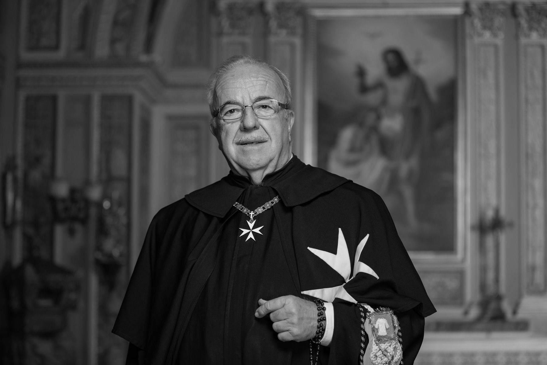 Il Gran Magistero annuncia la scomparsa di S.E. il Luogotenente di Gran Maestro Fra’ Marco Luzzago