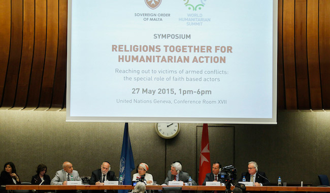 Sovereign Order of Malta organises ‘Religions Together for Humanitarian Action’ symposium in Geneva