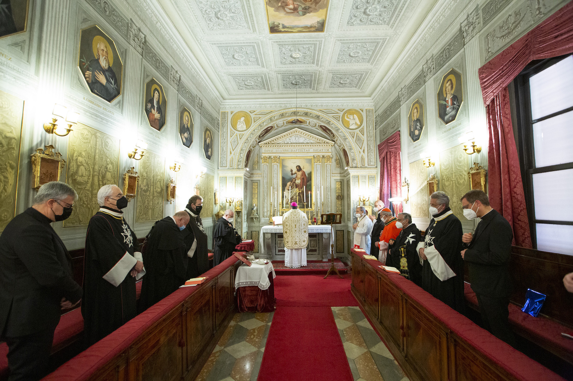 Vicar General of His Holiness for the Diocese of Rome received in the Order