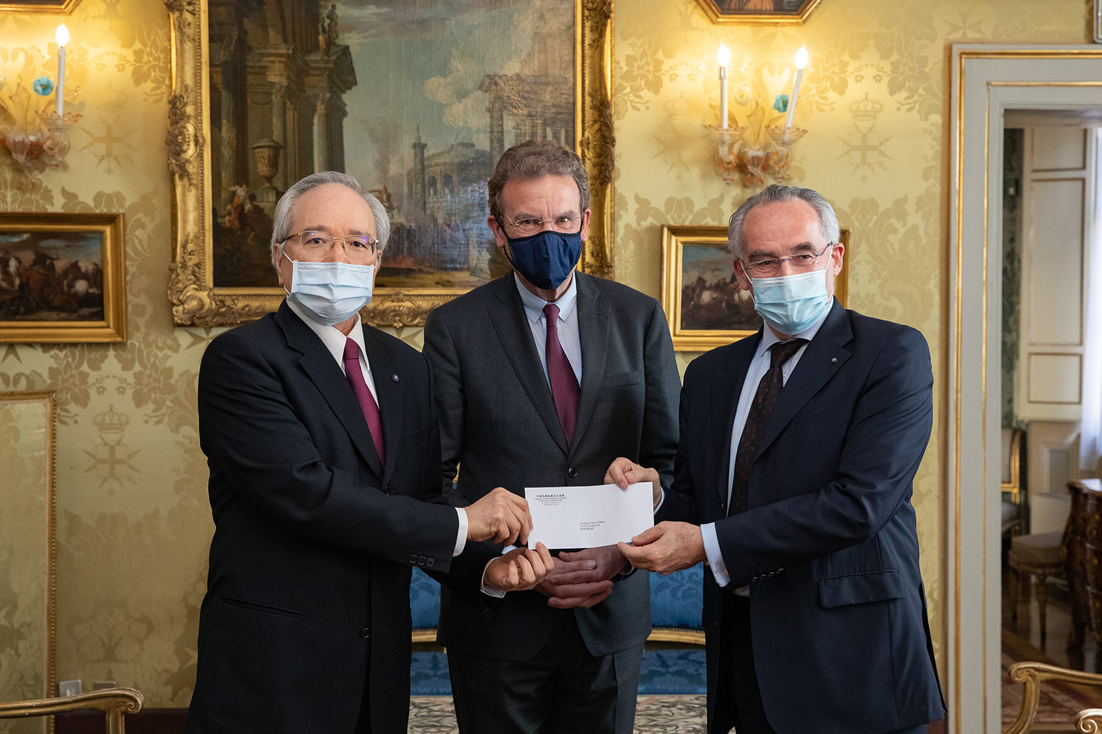 Donation to the Holy Family Hospital from the Republic of China (Taiwan)