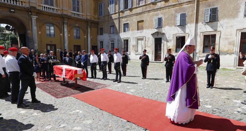 funerali Marco Luzzago