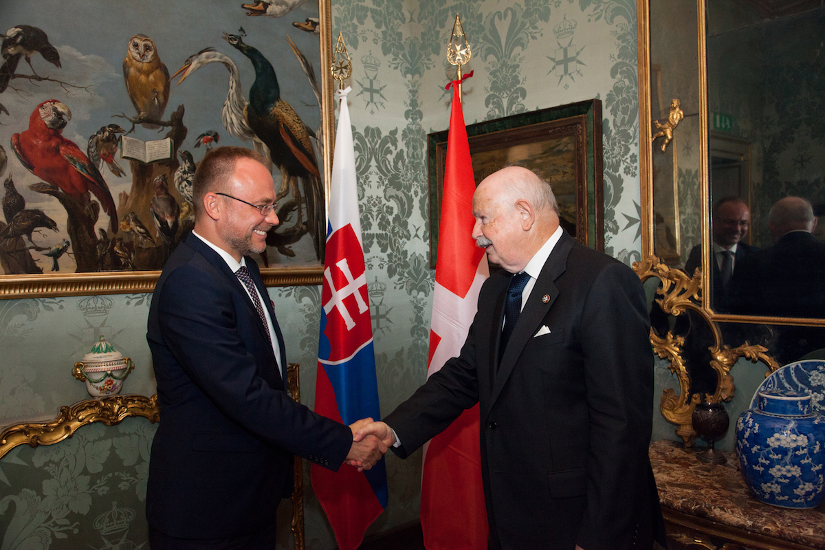 Credentials presented by Czech Republic and Slovakia