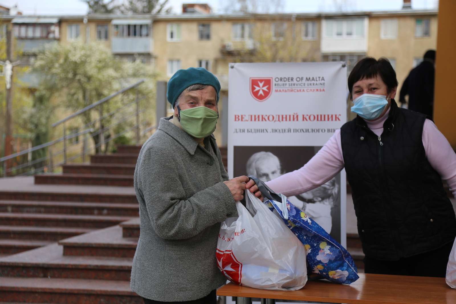 In der Ukraine organisiert das Hilfskorps des Malteserordens erste Hilfsmaßnahmen
