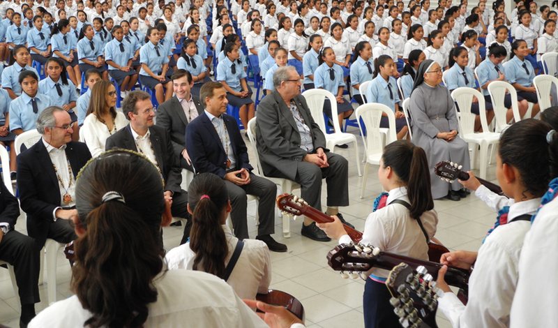 Gli incontri e le visite del Gran Maestro in Honduras