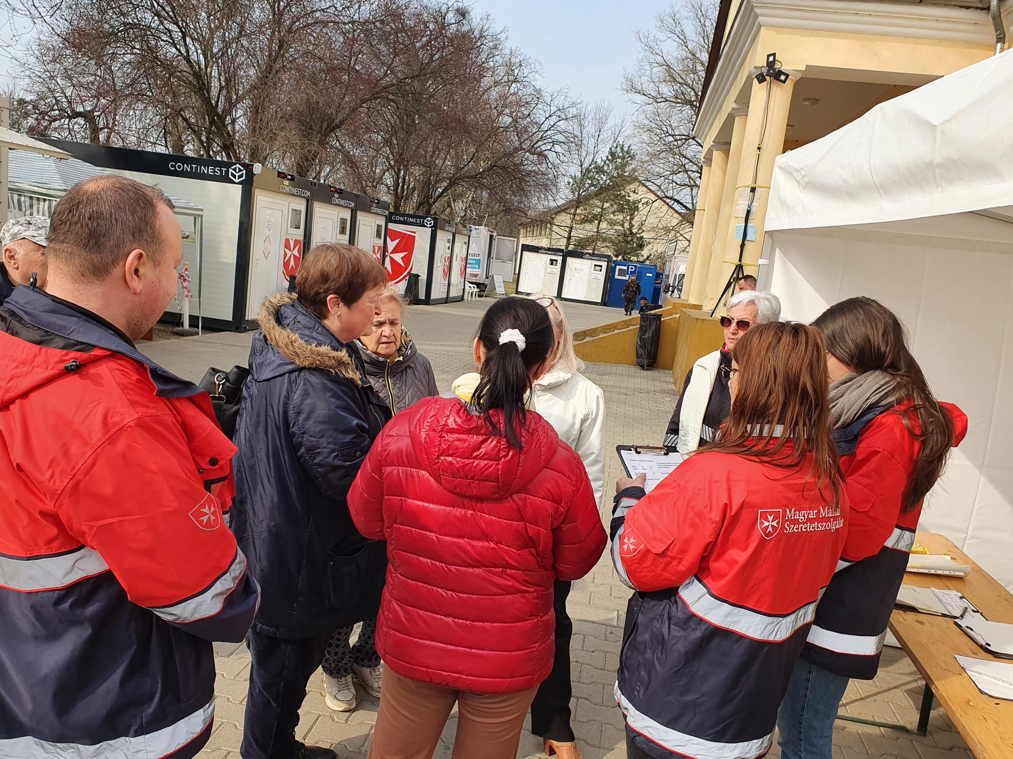 Ucraina: la staffetta di aiuti dell’Ordine di Malta in Ungheria