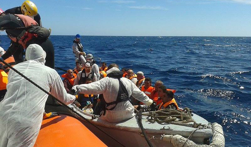 Der Malteserorden und die Internationale Organisation für Migration in enger Zusammenarbeit bei humanitären Notlagen