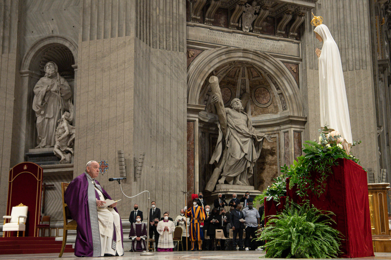 La supplication du Pape à la Vierge Marie pour l’Ukraine : libère-nous de cette guerre