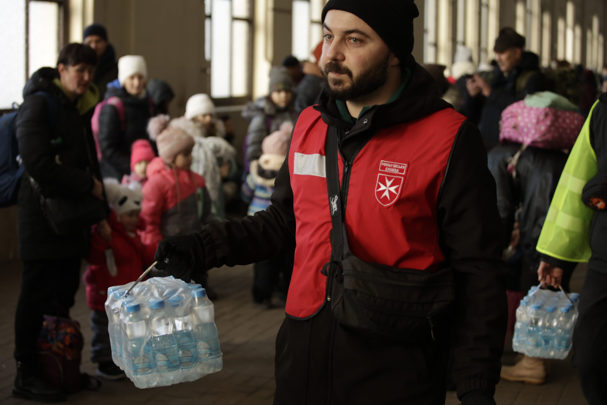 L’Ordine di Malta mobilitato per sostenere le persone in fuga dall’Ucraina