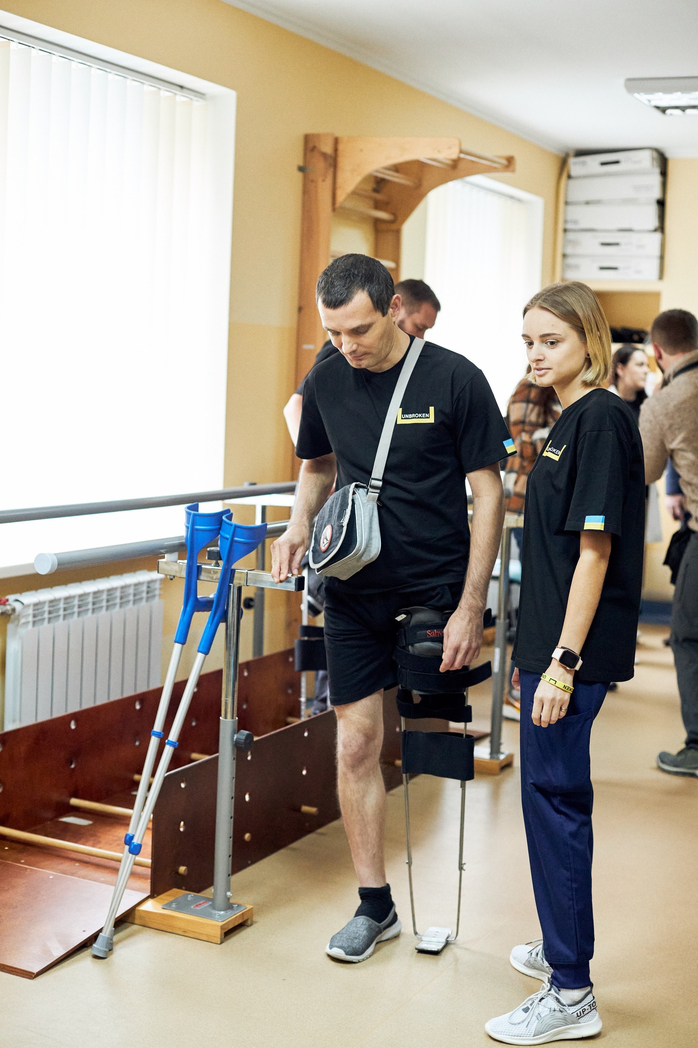 Ukraine: Prothesenwerkstatt für Verwundete eröffnet