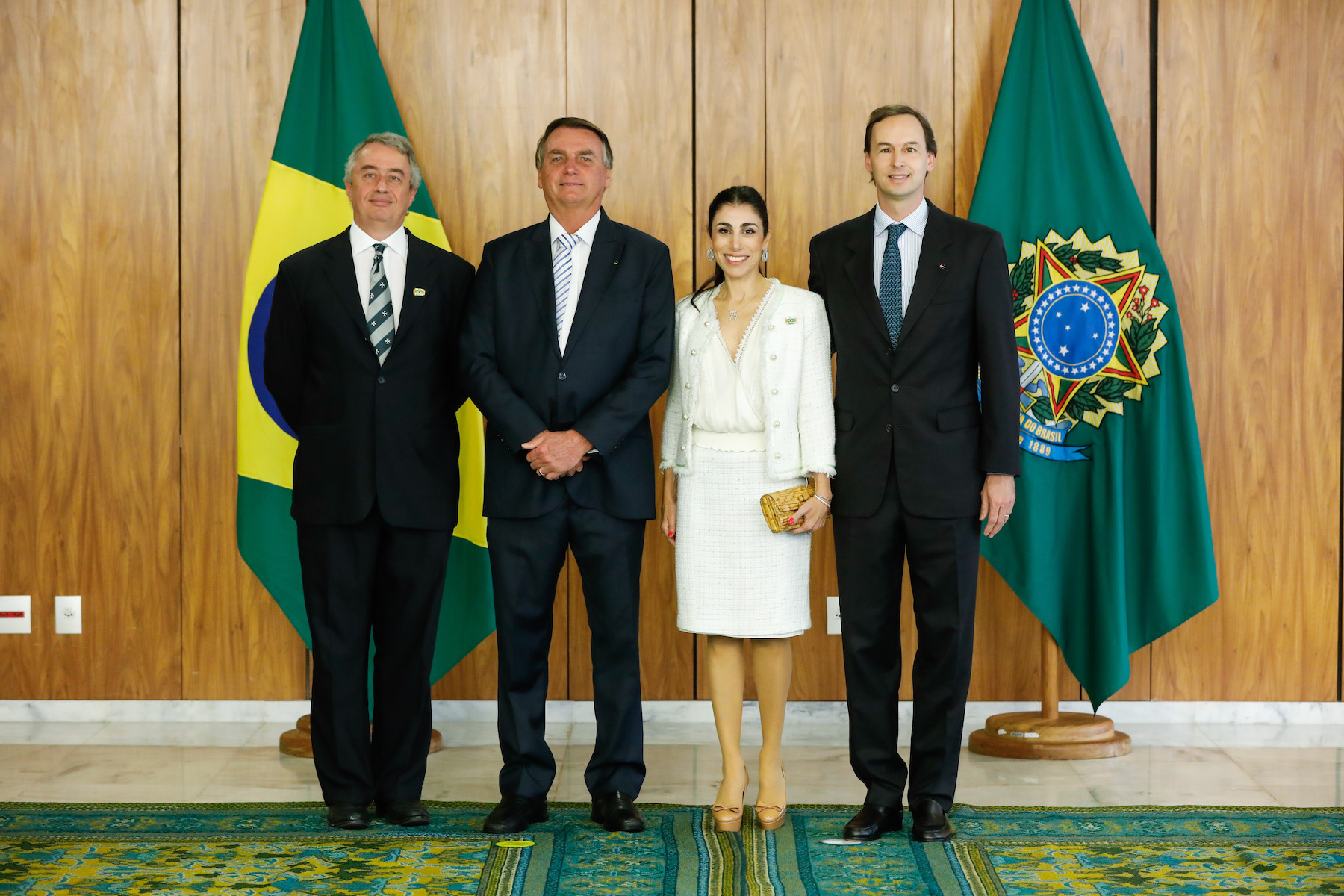 The Ambassador of the Sovereign Order of Malta to the Federative Republic of Brazil presents his letters of credence
