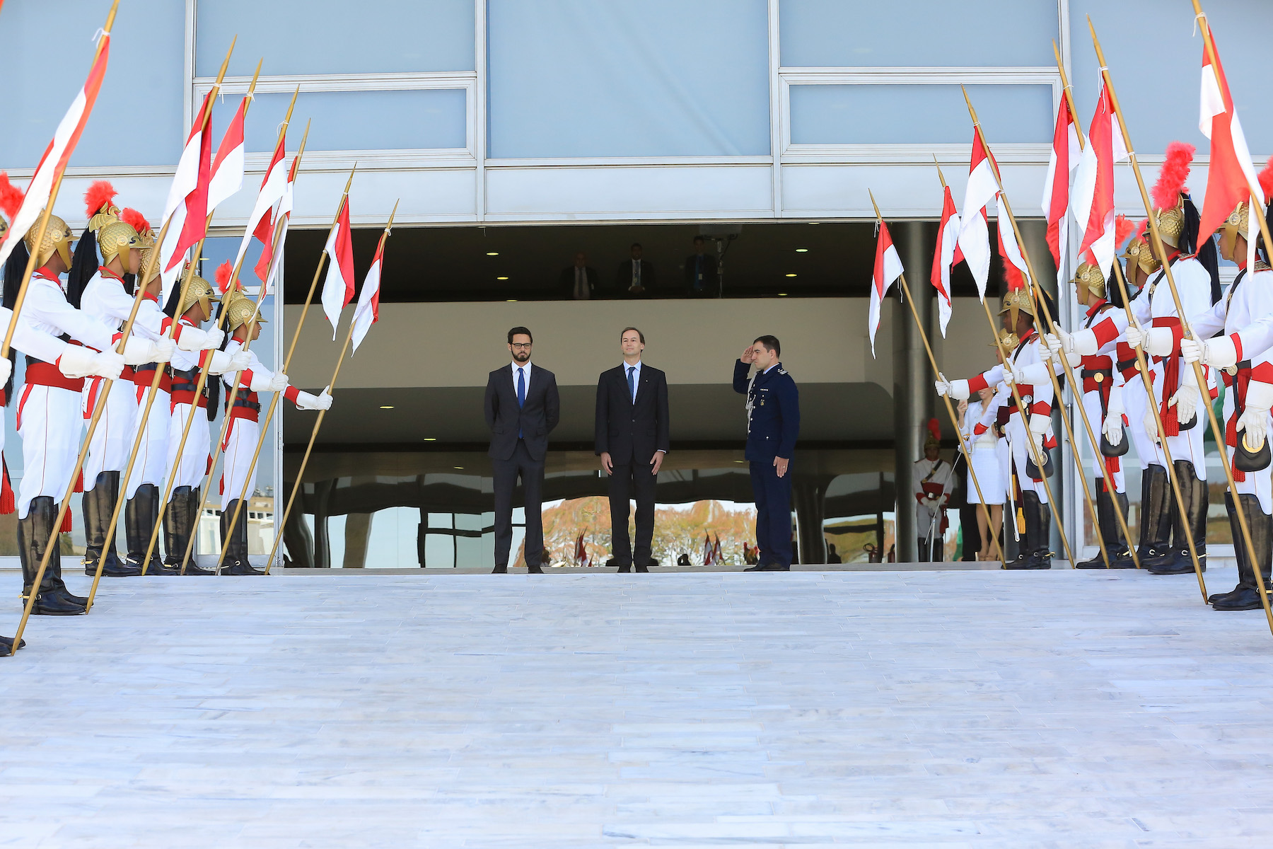 The Ambassador of the Sovereign Order of Malta to the Federative Republic of Brazil presents his letters of credence