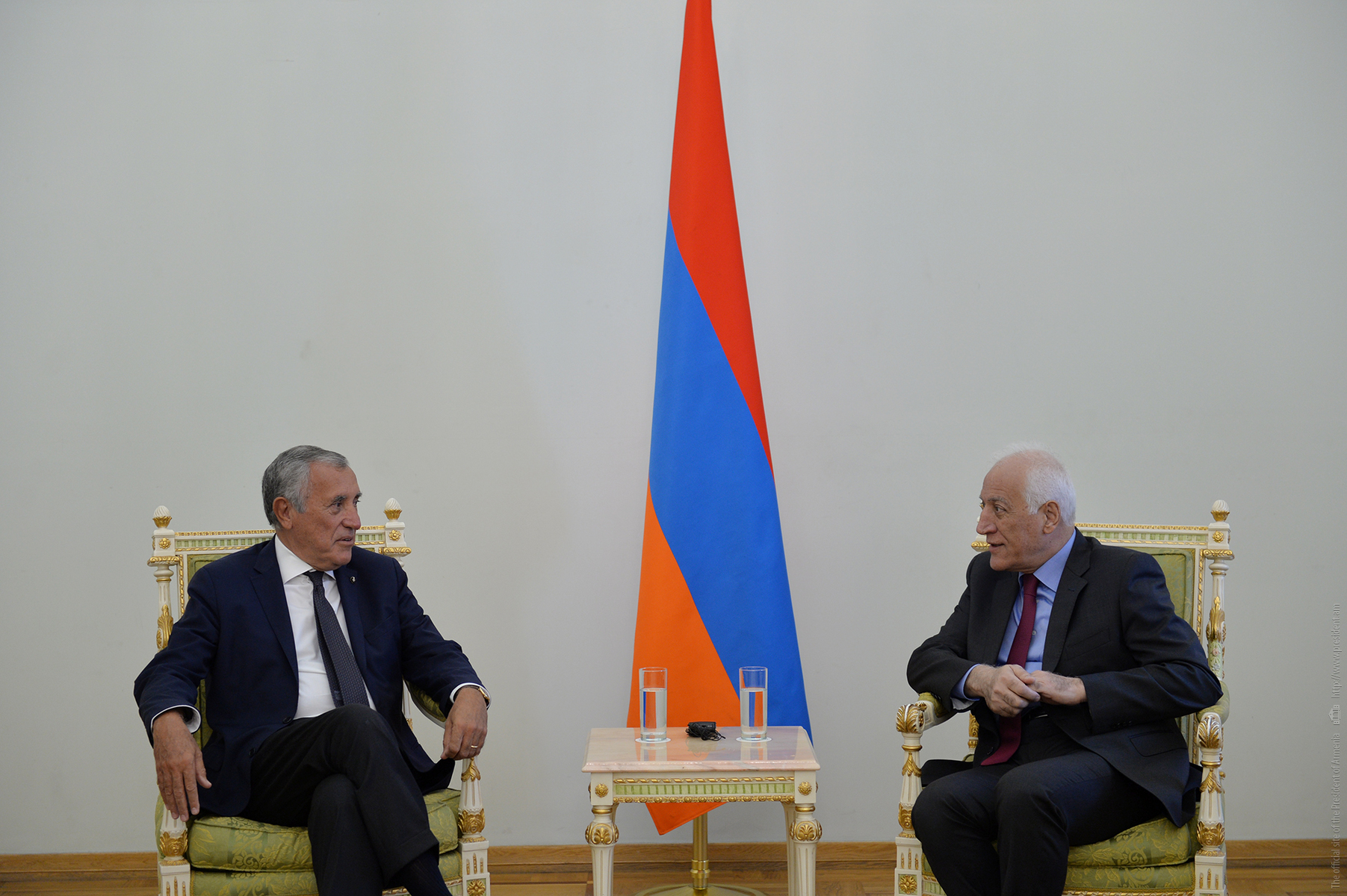 Der neue Botschafter des Malteserordens in Armenien legt seine Beglaubigungsschreiben vor