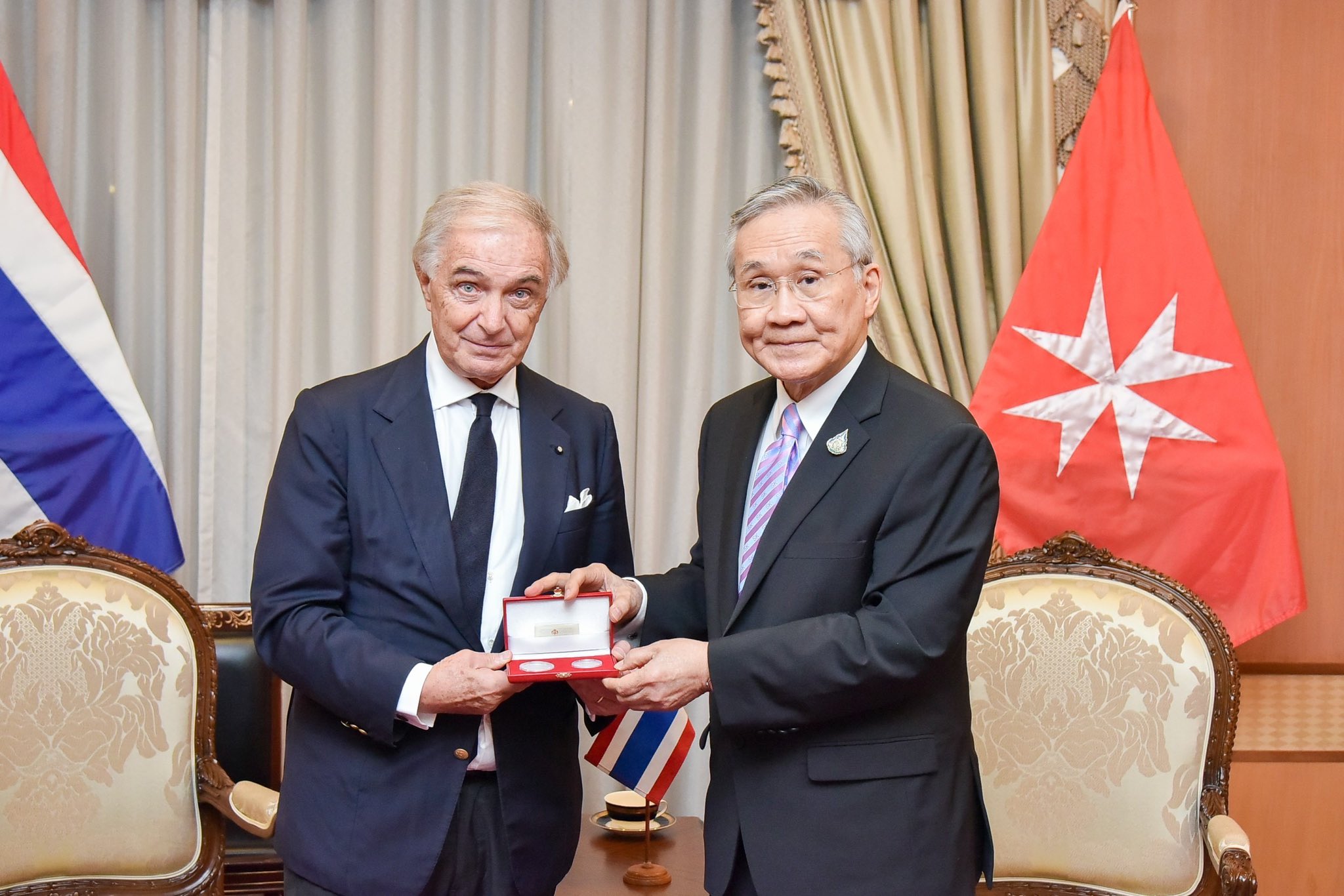 Grand Chancellor received by Deputy Prime Minister of Thailand
