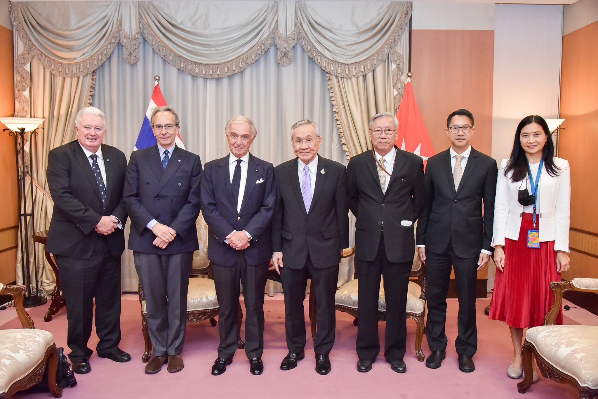 Grand Chancellor received by Deputy Prime Minister of Thailand